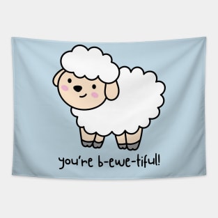 cute sheep Tapestry