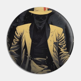 The Invisible Man Pin