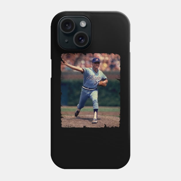 Phil Niekro - Remembered For Mastery of The Knuckleball Phone Case by PESTA PORA