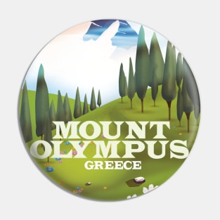 Mount Olympus Greece Pin