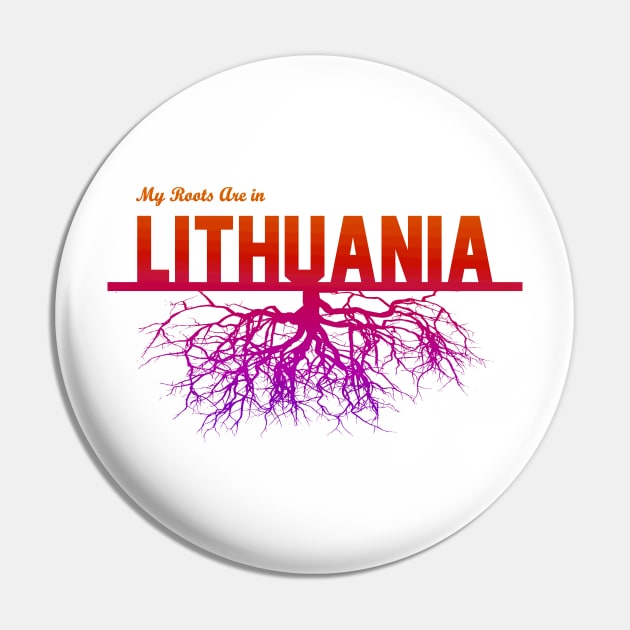 My Roots Are in Lithuania Pin by Naves