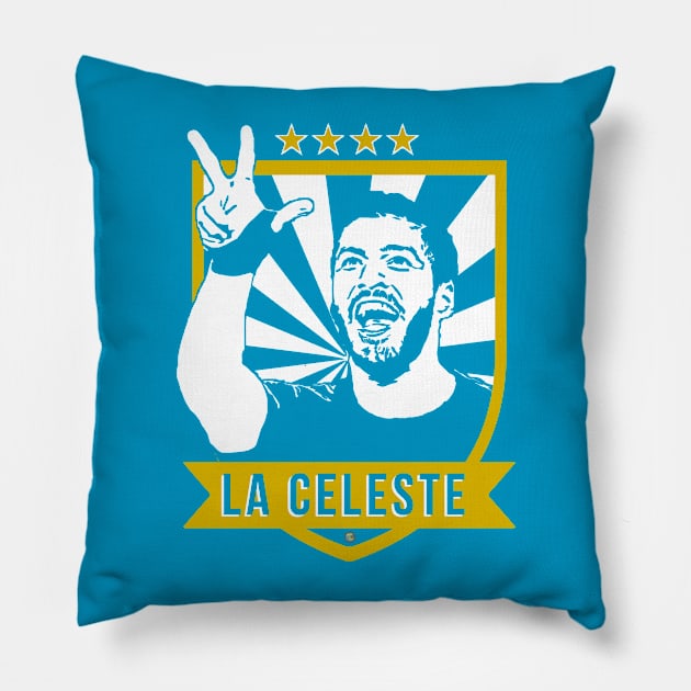 La Celeste Pillow by bumfromthebay