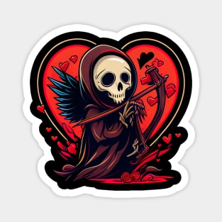 Valentine Grim Reaper Magnet