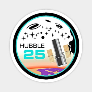 NASA Hubble Telescope Logo Magnet