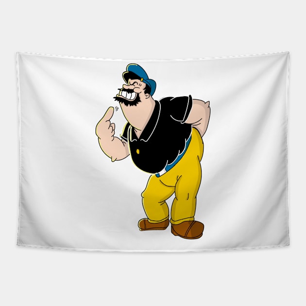 popeye Tapestry by randycathryn