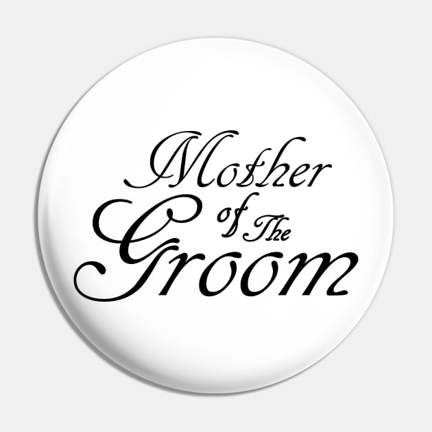 Mother Of The Groom Wedding Accessories Pin by DepicSpirit