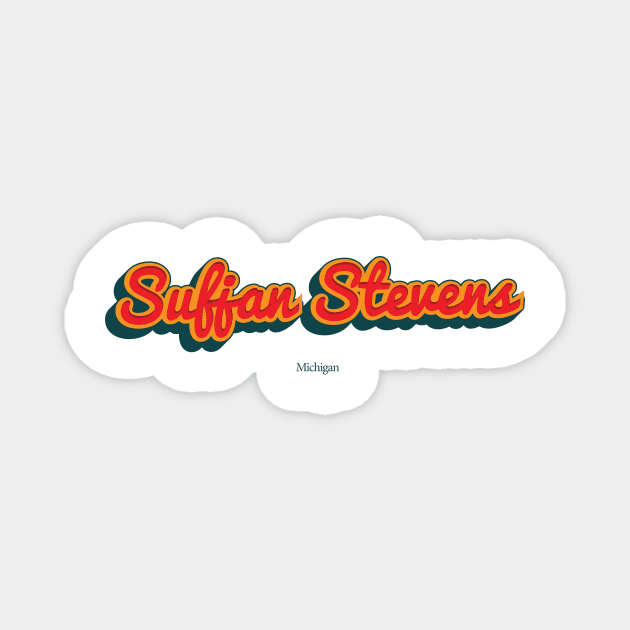 Sufjan Stevens Magnet by PowelCastStudio