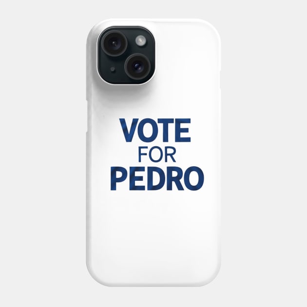 vote for pedro Phone Case by CreationArt8