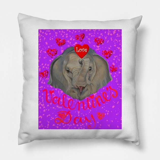 Valentine's Day Pillow by Binovska