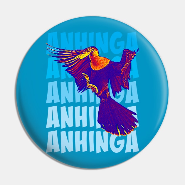 Anhinga Landing Pin by Ripples of Time