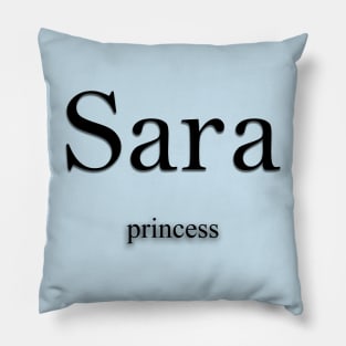 Sara Name meaning Pillow