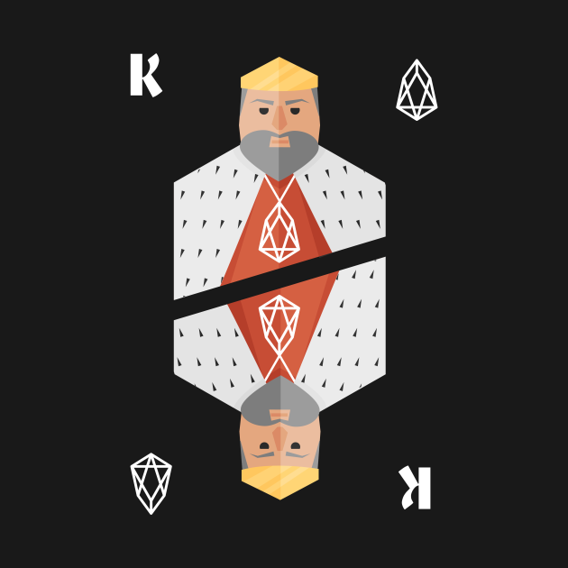 EOS Cryptocurrency King - Eos Crypto - T-Shirt | TeePublic