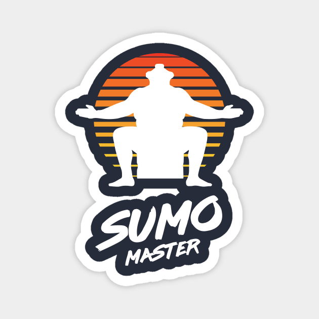 Sumo Master - Martial Arts Magnet by Nonstop Shirts