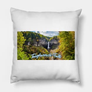 Taughannock Falls Tompkins County New York Pillow