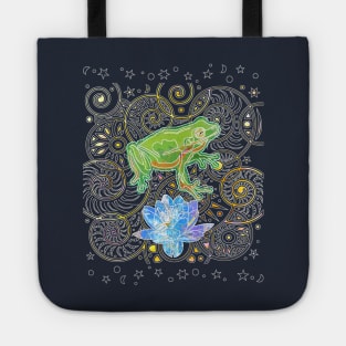 Green Tree Frog Tote