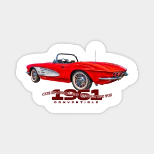 1961 Chevrolet Corvette Convertible Magnet