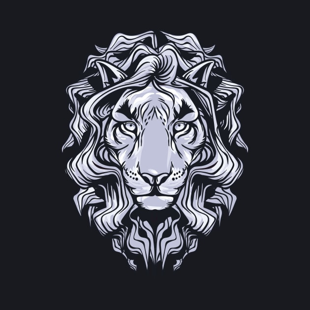 White King Lion by MaiKStore