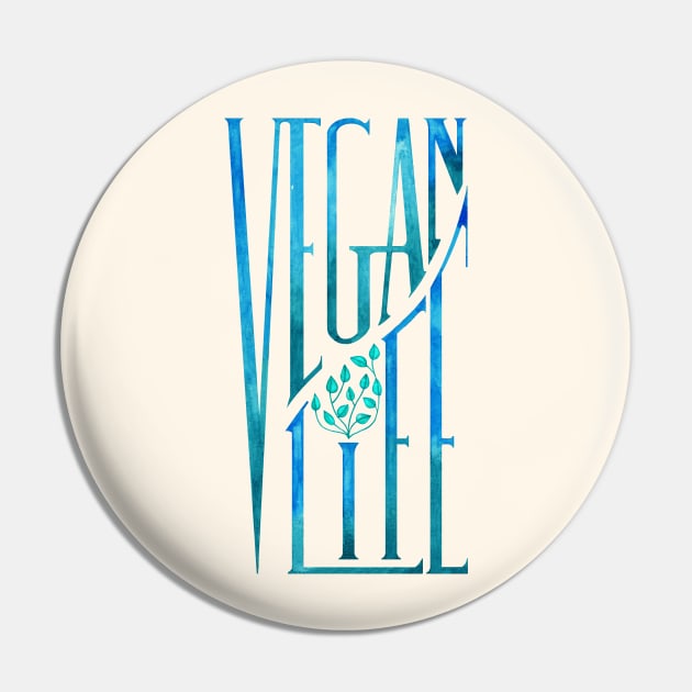 Vegan Life Pin by Timone