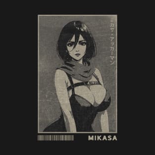 Mikasa Photocopy Design T-Shirt