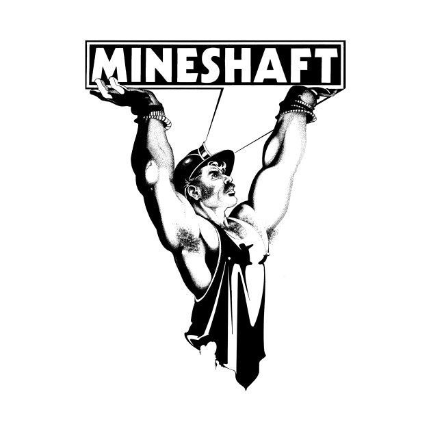 Mineshaft Vintage Retro Gay LGBT NYC New York 80s Leather by WearingPride