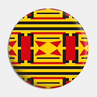 Abstract geometric design Pin