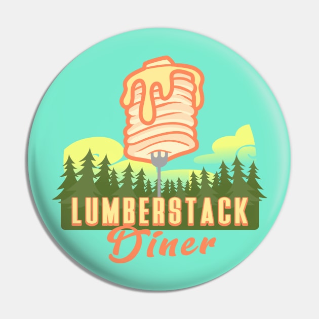 Lumberstack Diner Pin by YukiGoomba