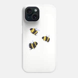 Three Bumblebee Friends Phone Case