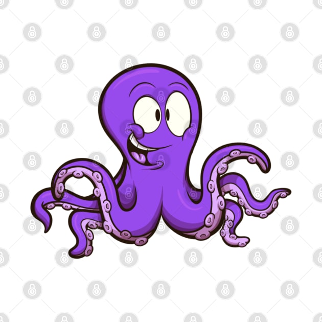 Cute Octopus by TheMaskedTooner