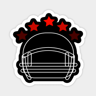 Rugby American Football Sport USA Gridiron Football Gift Magnet