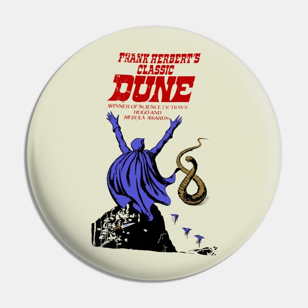 Retro Dune Cover Pin by ChrisShotFirst