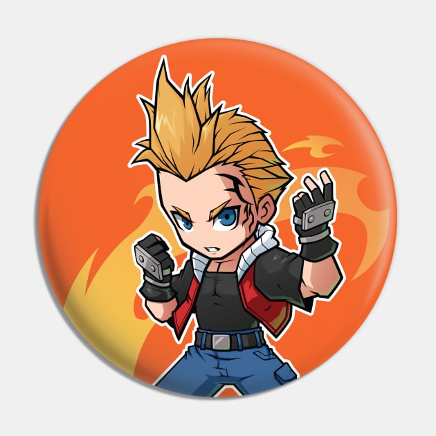 Zell Dincht Chibi FF8 Fanart Pin by Xar623