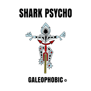 Shark Cycle/Psycho Funny Fear of Sharks T-Shirt