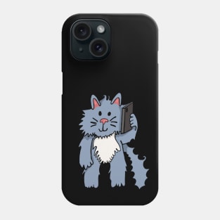 Cat Talking On The Phone Phone Case