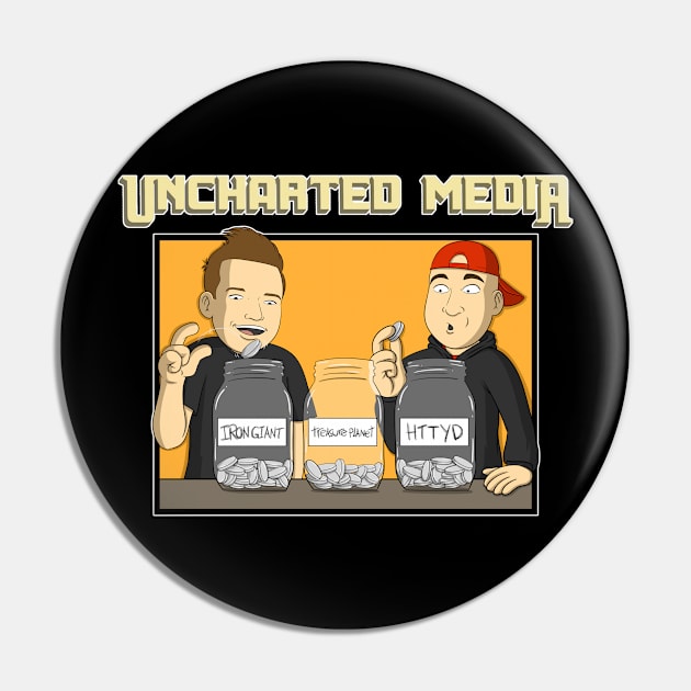 Uncharted Media Reference Jar Pin by Uncharted Media