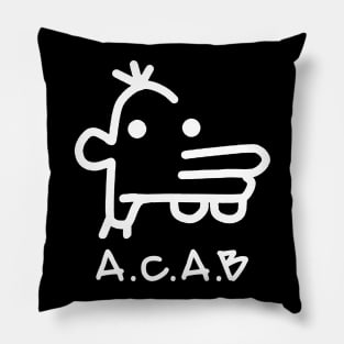 Manny says acab Pillow