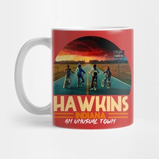 Stranger Things Hawkins Tigers Mug - Green