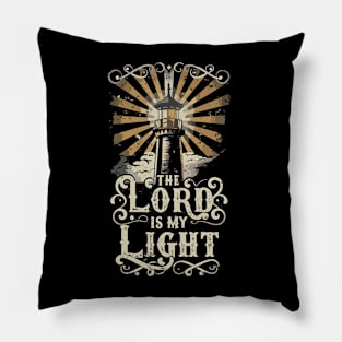 The Lord is my Light Pillow