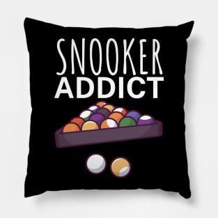 Snooker addict Pillow