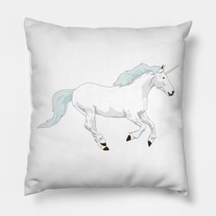 Running Unicorn Pillow