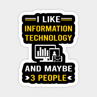 3 People Information Technology Magnet