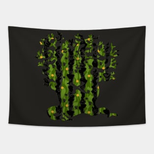 Hexxus Pattern Tree Tapestry