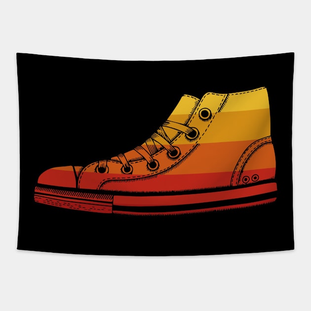 Sneakers,Vintage Tapestry by zooma