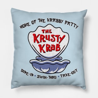 Home Of The Krabby Patty Pillow