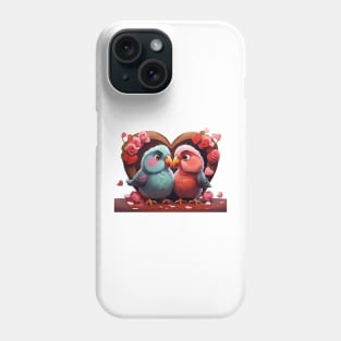Valentine's Day Love Birds Phone Case