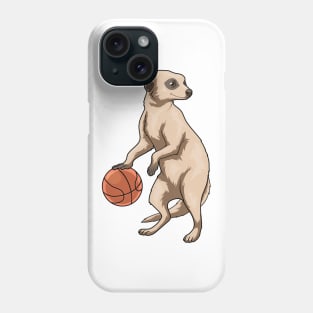 Meerkat Basketball player Basketball Phone Case