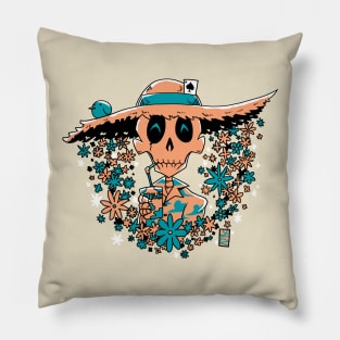 Summer Skeleton (Male) Pillow