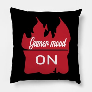 Gamer Mood On Pillow