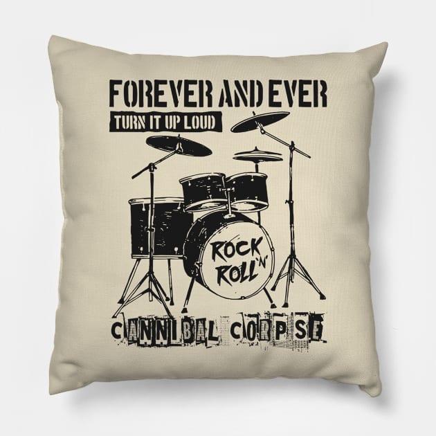 forever cannibal corpse Pillow by cenceremet