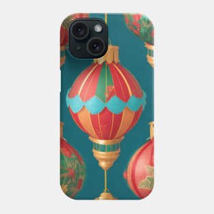 Christmas Lantern Pattern Phone Case