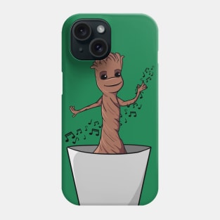 Dancing Baby Groot Phone Case